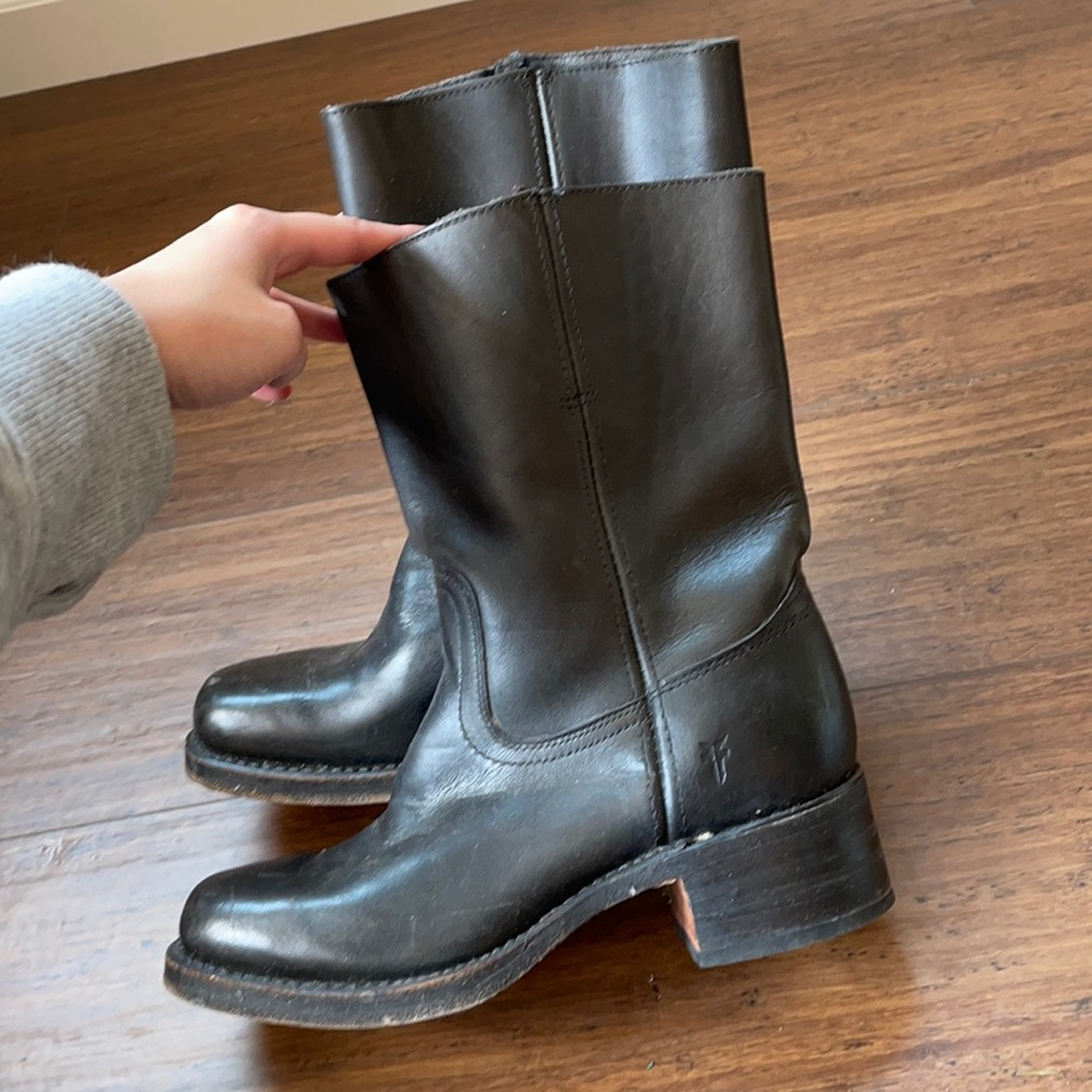 Frye black boots